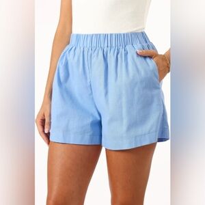 A New Day Target Women’s Light Blue High-Waisted Shorts Casual Pockets Boho XS